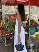 Coastal Cowgirl Open Back Long Dress
