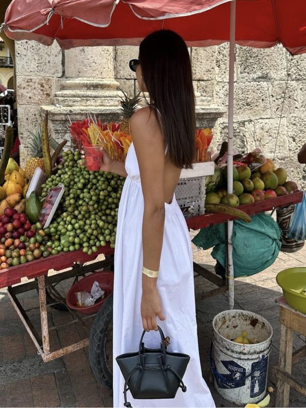 Coastal Cowgirl Open Back Long Dress - Image 4