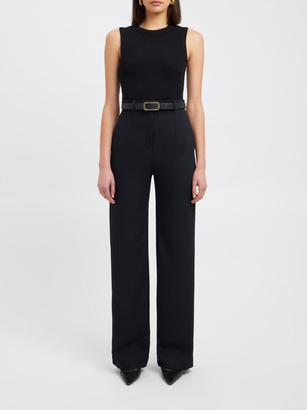 Business Casual Pockets Straight Pants - Image 3