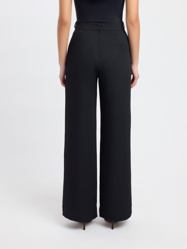 Business Casual Pockets Straight Pants - Image 2