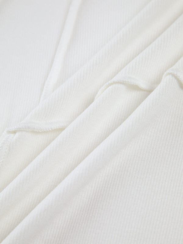 Basic Piping Long Sleeve Top - Image 4