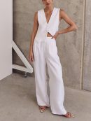 Cotton Casual Pants Set