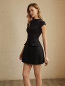 Elegant A-line Mini Dress