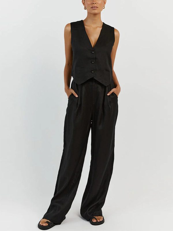 Cotton Casual Pants Set - Image 6