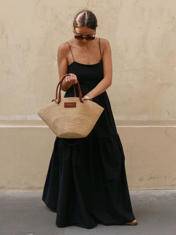 Solid Backless Long Dress - Image 4