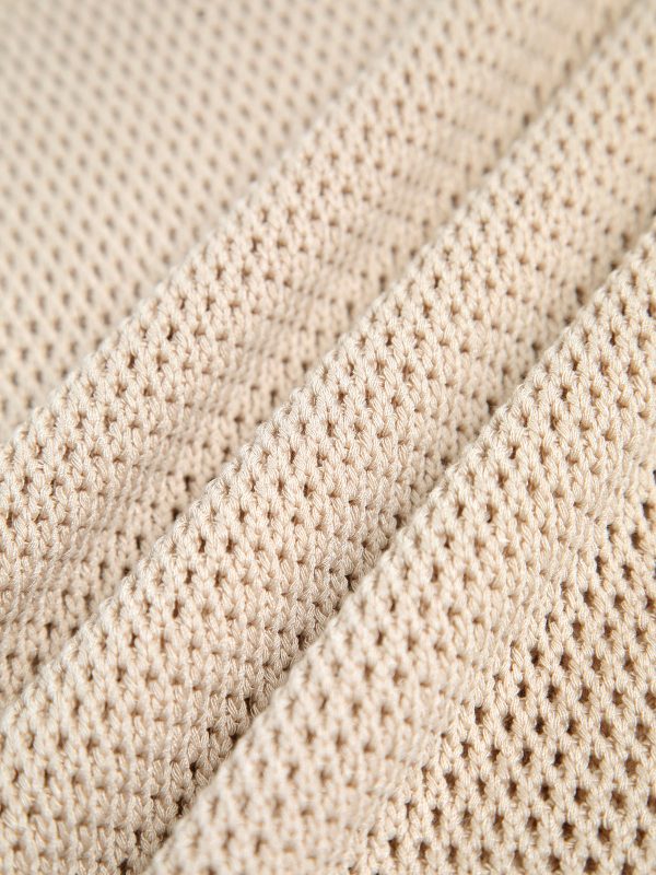 Knit Hollow Solid Tank Top - Image 11