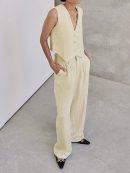 Cotton Casual Pants Set