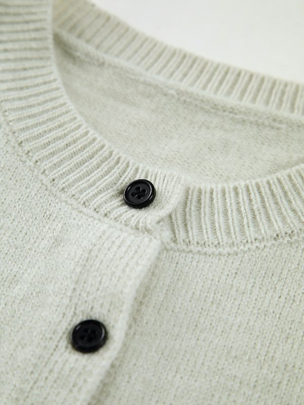 Casual Button Up Sweater Vest - Image 5