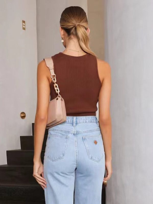 Solid Basic Tank Top - Image 11