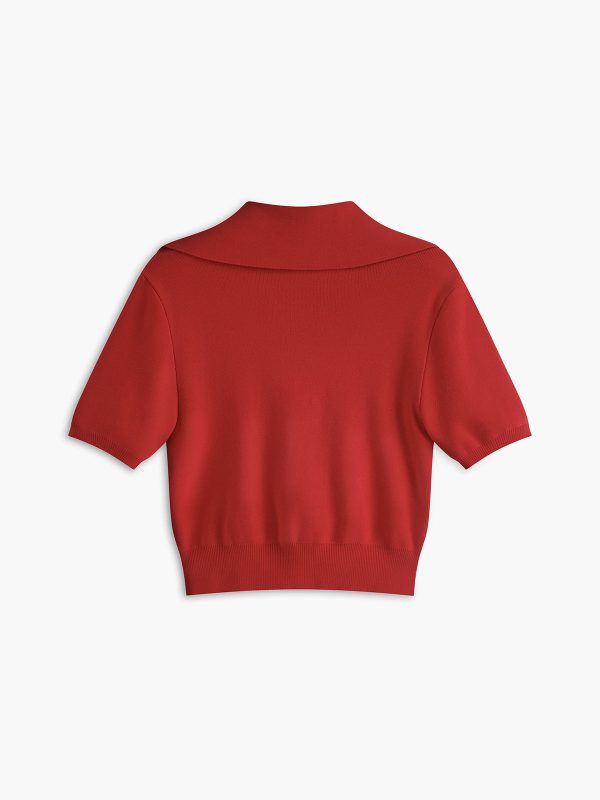 Effortless Collared Top - Image 7