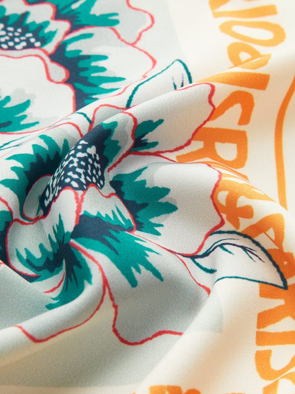 Vacation Print Asymmetrical Mini Skirt - Image 4