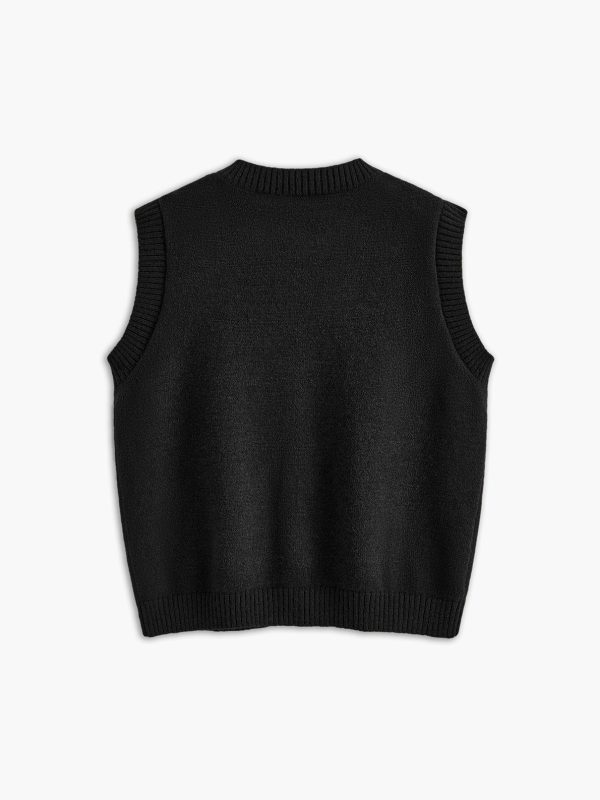Casual Button Up Sweater Vest - Image 13
