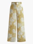 Romance Floral Printed Straight Pants