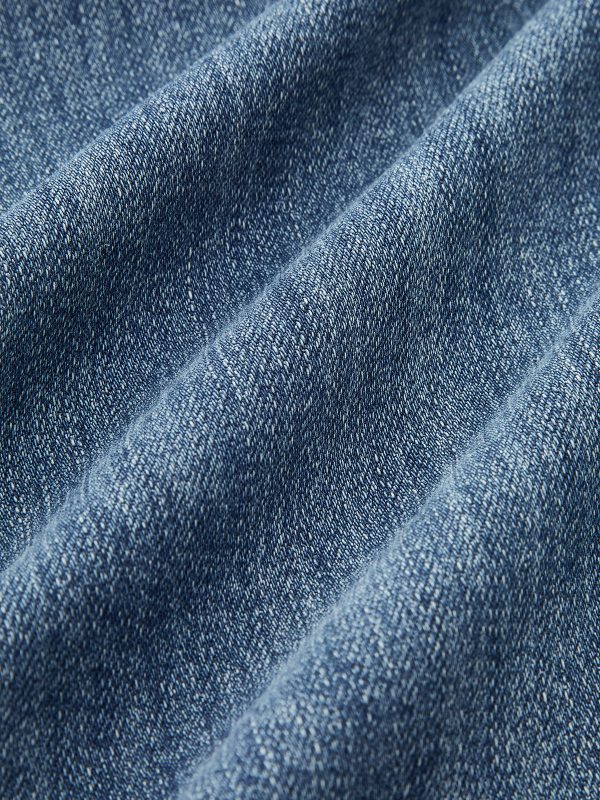 High-Waist Denim Bootcut Jeans - Image 8
